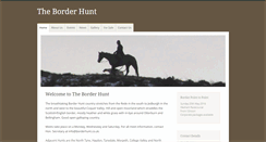 Desktop Screenshot of borderhunt.co.uk