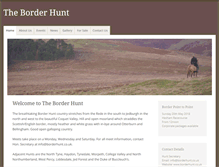 Tablet Screenshot of borderhunt.co.uk